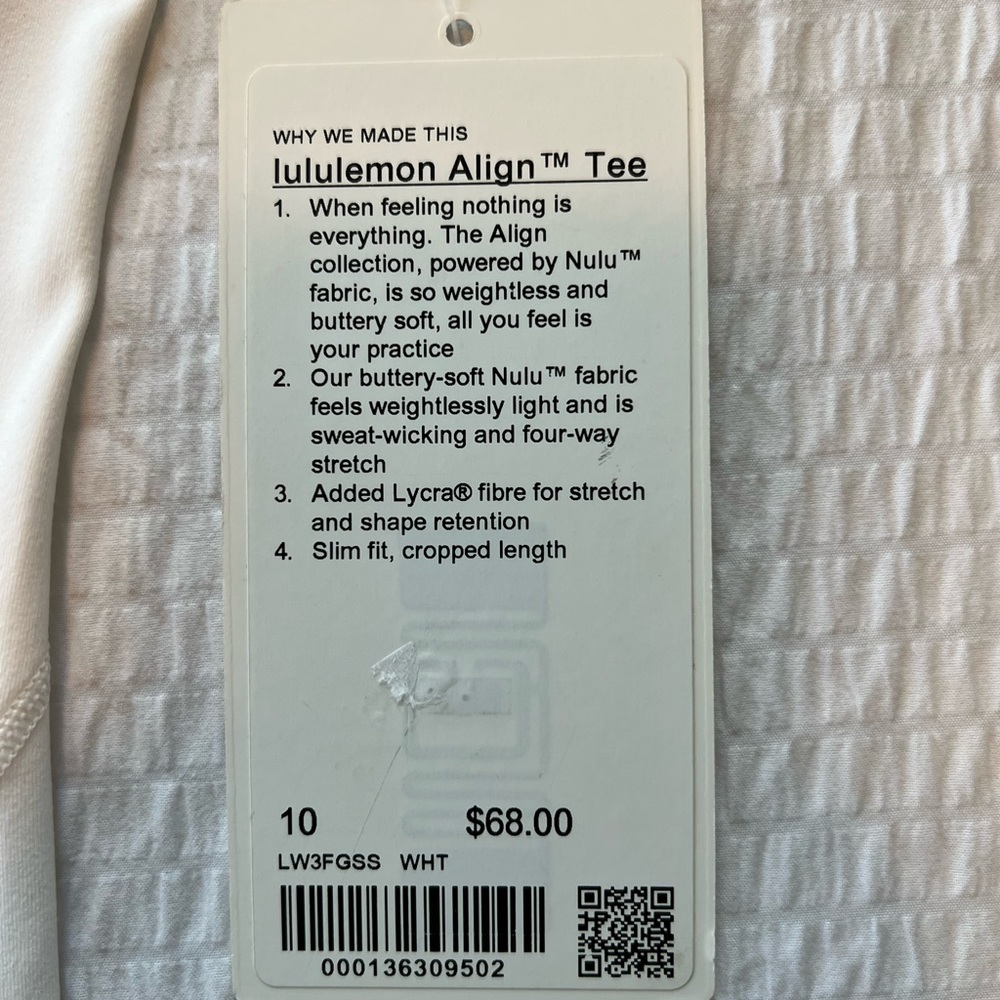 Lululemon Align Tee - image 2